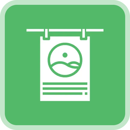 Poster Design Service Icon